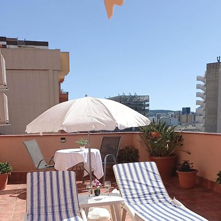 Ferienwohnung Cozy And Sunny Penthouse Fira Bcn L’Hospitalet de Llobregat Exterior foto