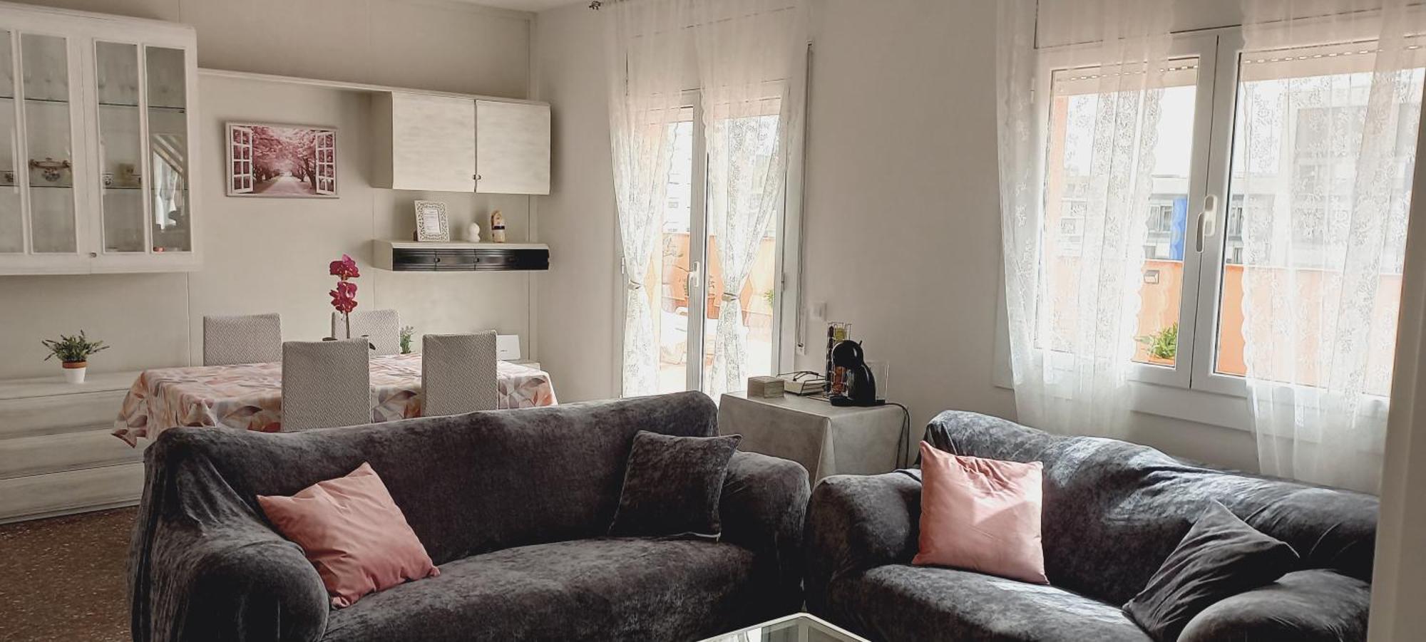 Ferienwohnung Cozy And Sunny Penthouse Fira Bcn L’Hospitalet de Llobregat Exterior foto