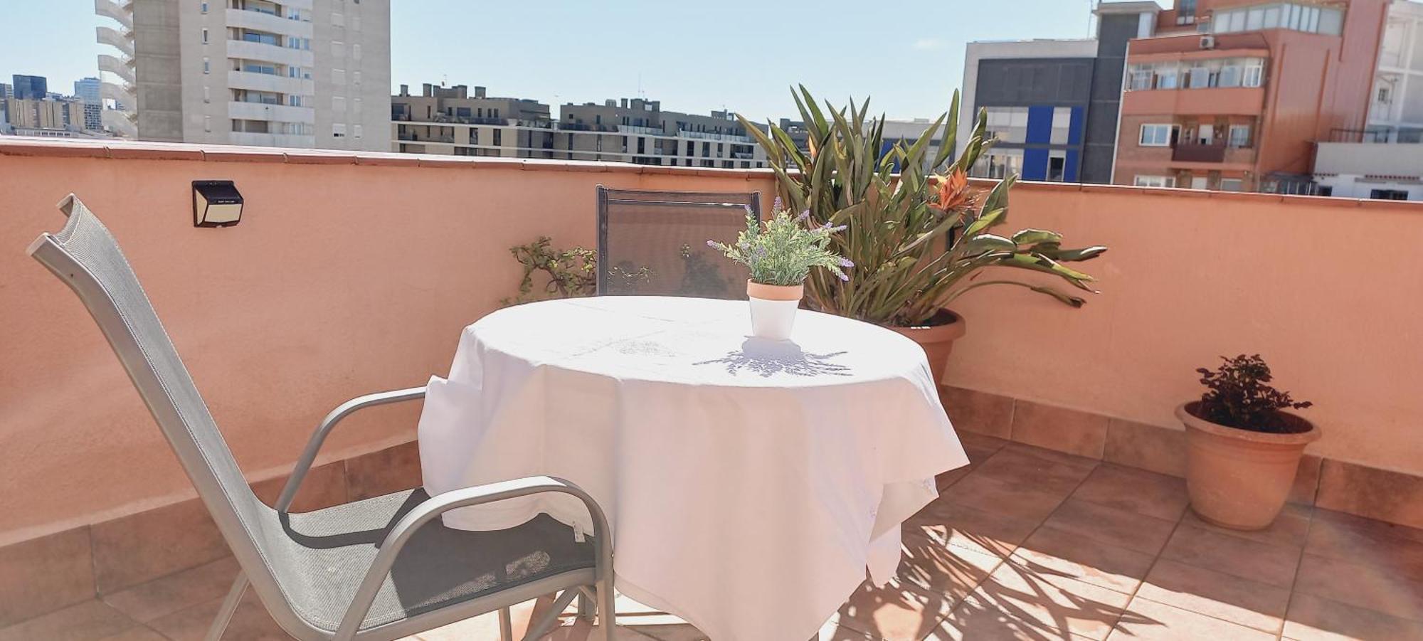 Ferienwohnung Cozy And Sunny Penthouse Fira Bcn L’Hospitalet de Llobregat Exterior foto